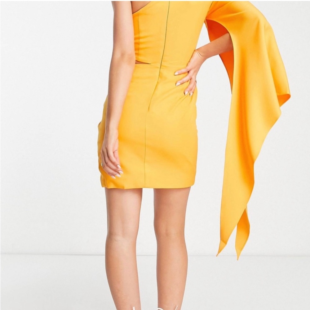 Lavish Alice One Shoulder Cut Out Dress